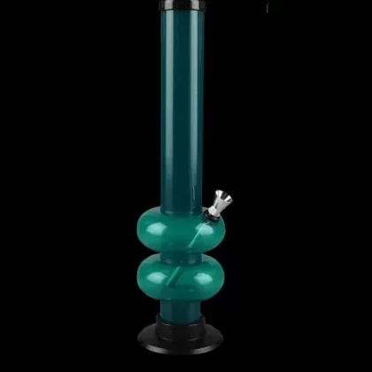Acrylic Double Bubble Base Bong
