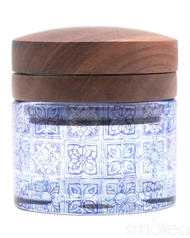 Cirrus Glass Tile Jar Grinder