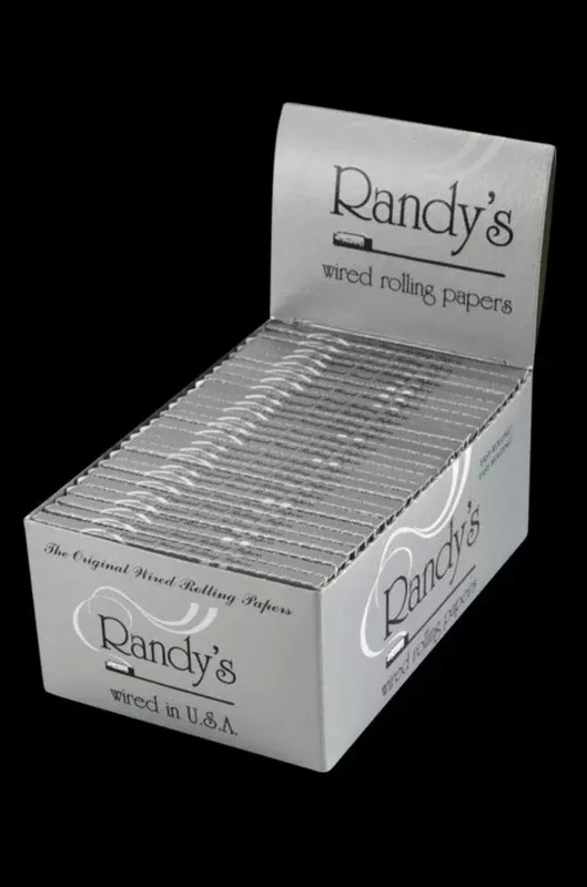 Randy’s Original Wired Rolling Papers – 25 Pack