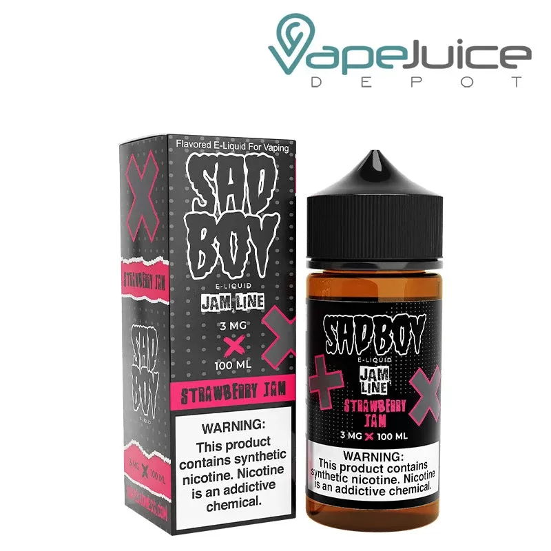 Strawberry Jam SadBoy eLiquid 100ml