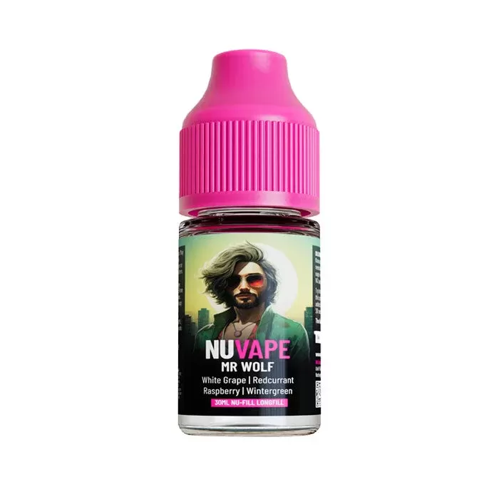Mr Wolf 30ml Longfill E-Liquid by Nu-Fill