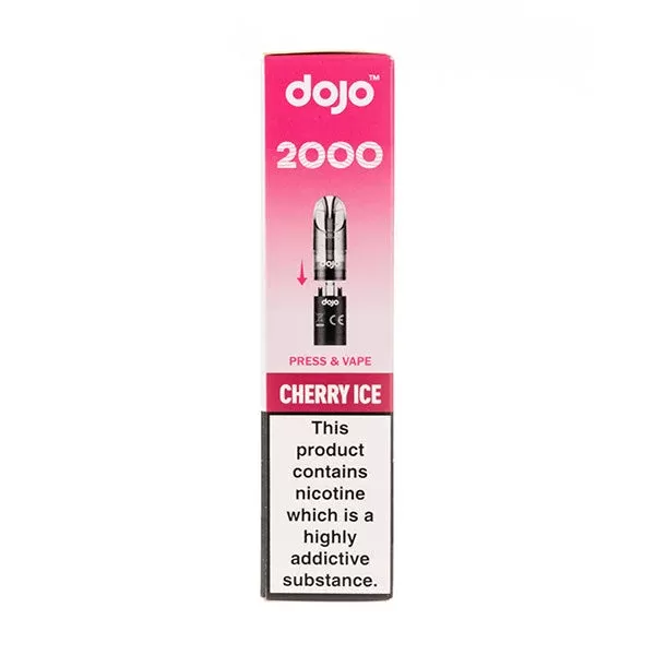 Cherry Ice Dojo Blast 2000 Go Prefilled Pod + Refill by Vaporesso