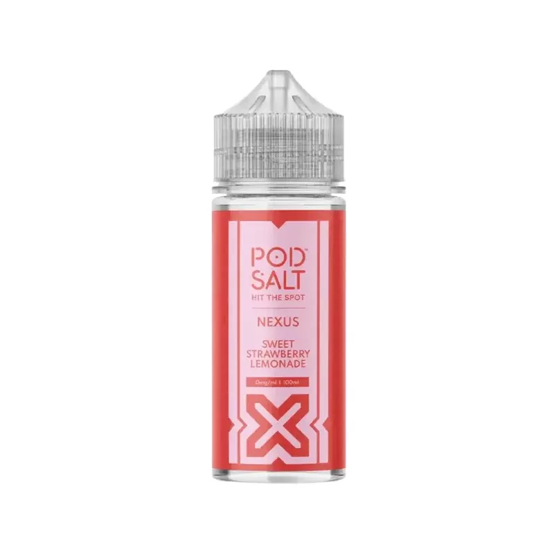 Pod Salt Nexus Sweet Strawberry Lemonade 100ml E-liquid