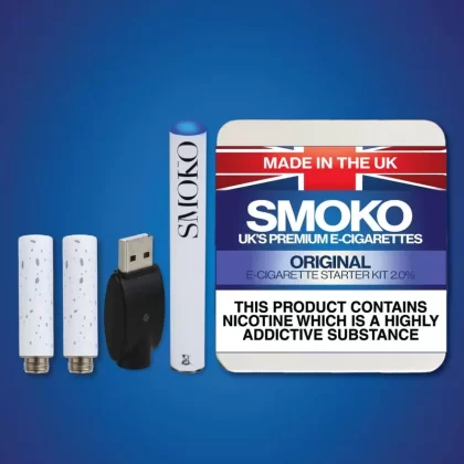 Storbritanniens bästa startpaket för e-cigaretter (cigarettliknande)