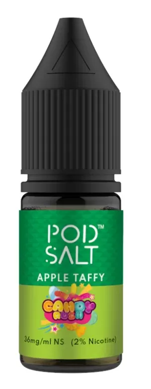 Apple Taffy Nicotine Salt E Liquid by Pod Salt