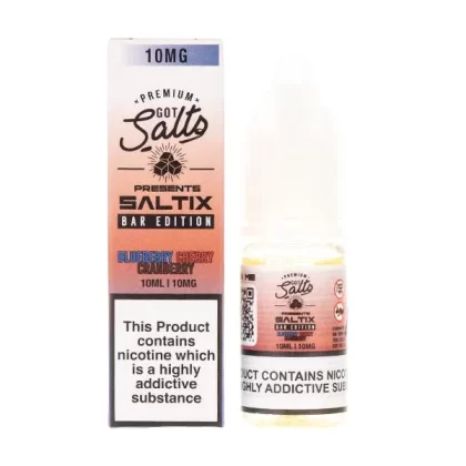 Blueberry Cherry Cranberry Saltix Bar Edition Nic Salt E-Liquid by Got Salts