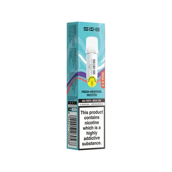 FRESH MENTHOL MOJITO SKE 600 PRO PODS (PACK OF 2)