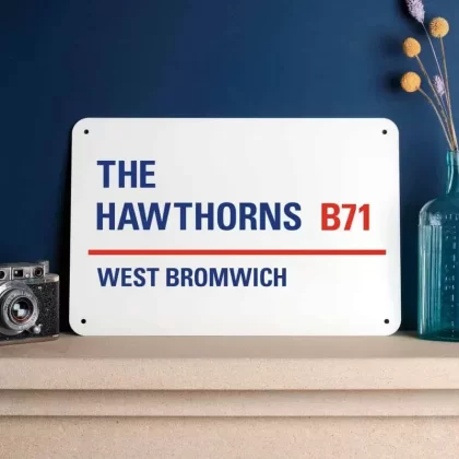 West Brom Football Stadium Street Sign