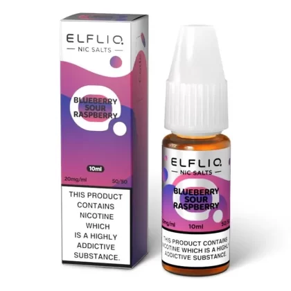 ElfLiq Nic Salts – Blueberry Sour Raspberry