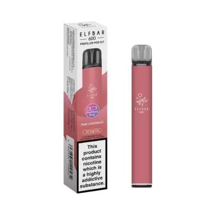 Pink Lemonade – Elf Bar 600 Prefilled Kit