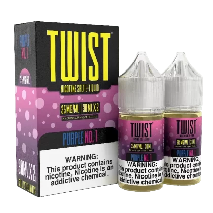 Purple No. 1 SALT – Twist E-Liquids – 60mL