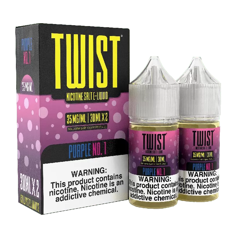 Purple No. 1 SALT – Twist E-Liquids – 60mL