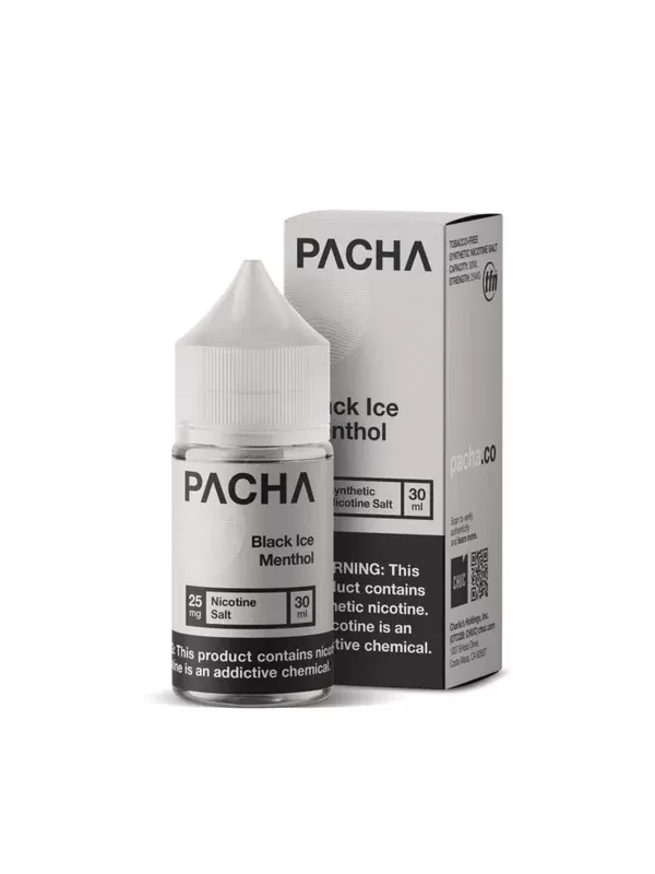 Pacha Salt Black Ice Menthol eJuice