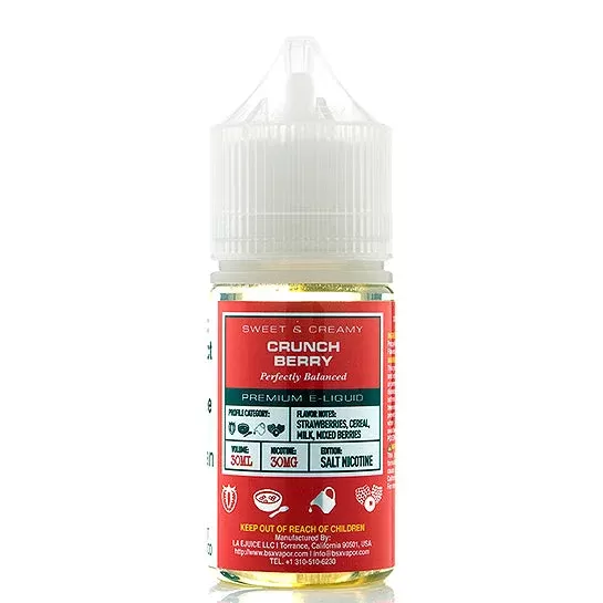 Crunch Berry Salt – Glas Basix E-Juice