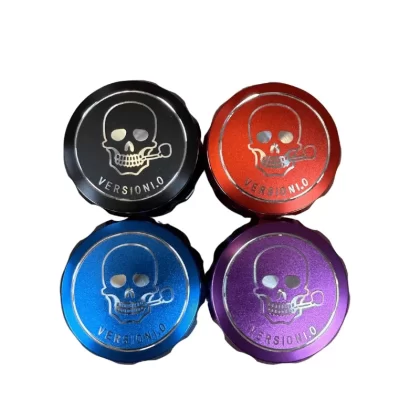 2.25″ Skull Ver.1 4 Peice Grinder