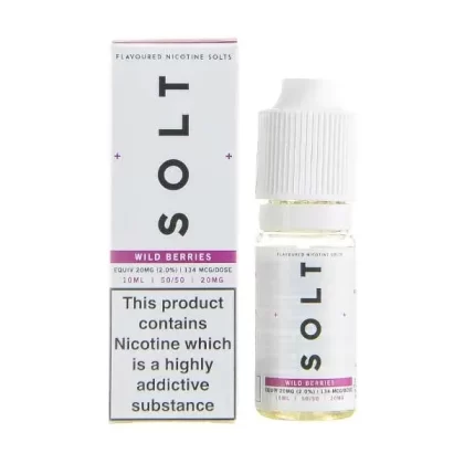 Wild Berries Nic Salt E-Liquid by SOLT