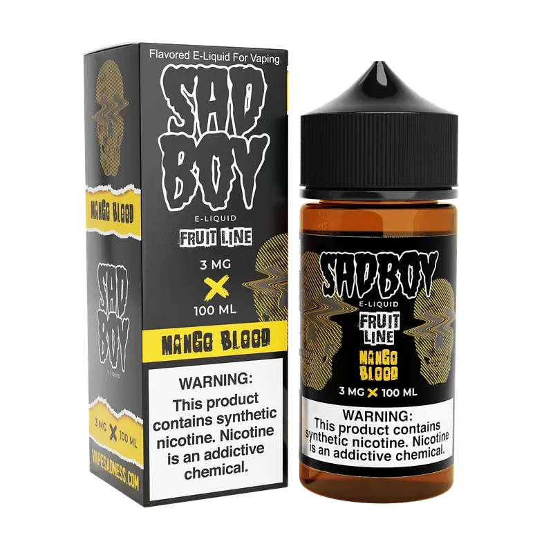 SADBOY E-Liquid – Mango Blood 100ML – Fruit Line Series