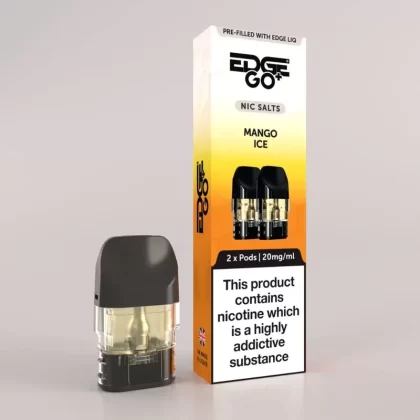 EDGE GO+ Nic Salt Pods – Mango Ice – Pack of 2