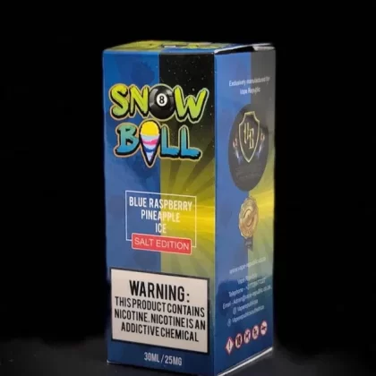 Blue Raspberry Pineapple Nic Salt by Snow Ball E-Liquid 30ml