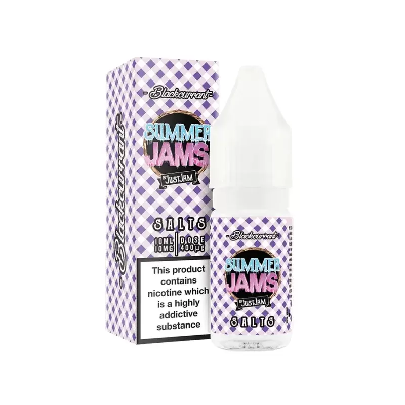 Summer Jam Blackcurrant 10ml Nic Salt by Just Jam