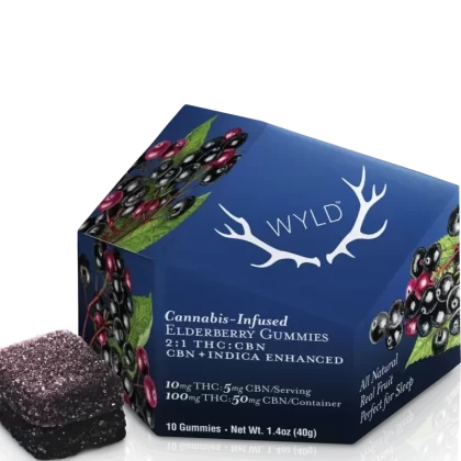 WYLD 2:1 THC/CBN SLEEP Gummies
