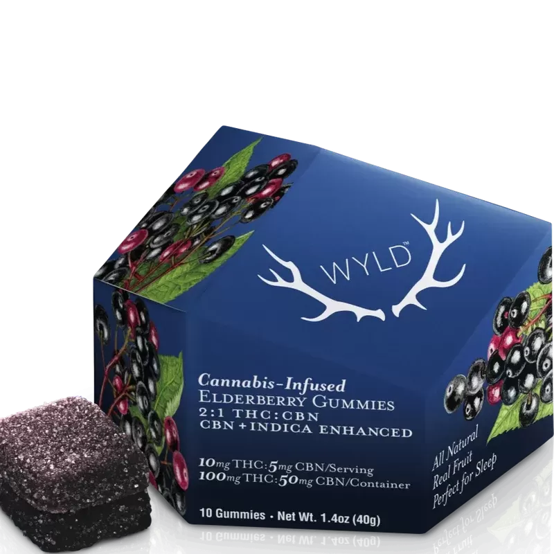 WYLD 2:1 THC/CBN SLEEP Gummies