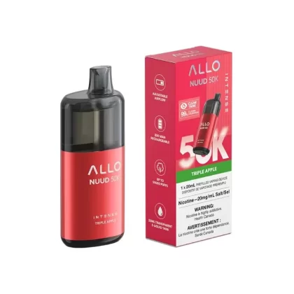 ALLO Nuud 50K – Triple Apple Disposable Vape