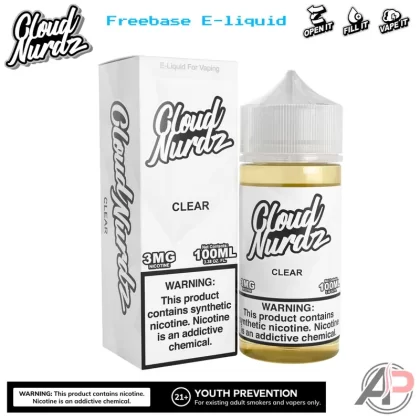 Cloud Nurdz Clear E-Liquid 100mL