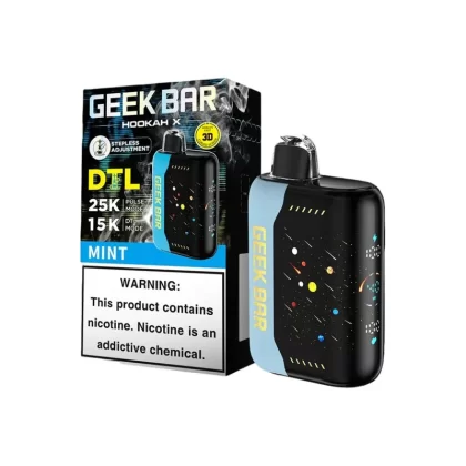 Geek Bar Hookah X 25K Disposable Vape ( Pack of 5 )