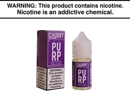PURP BY CHUBBY BUBBLE SALT 30ML