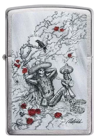 Zippo Lighter – Rick Rietveld Skeleton