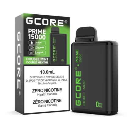 Gcore Prime Double Mint 15K Nicotine Free